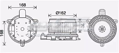 HMBF0101 Hotaru Motor de ventilador de forno (de aquecedor de salão)