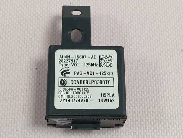 AH4N15607AE Land Rover Módulo de direção (Centralina eletrônica) de imobilizador