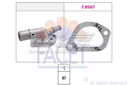 78155 Facet Caixa do termostato