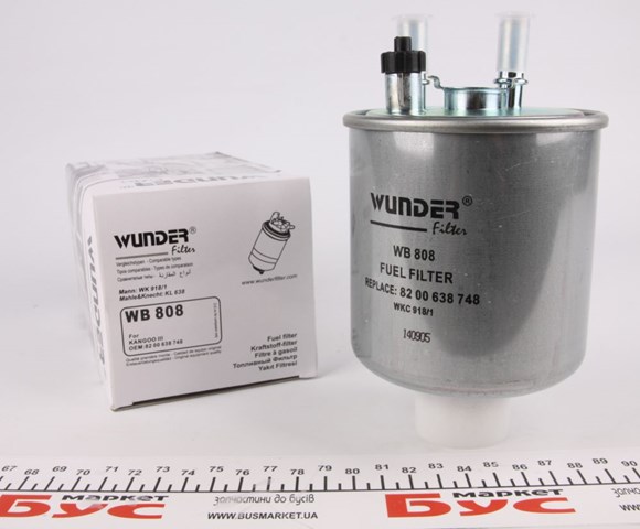 Filtro de combustível Wunder WB808