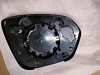 963664733R Renault (RVI) Elemento espelhado do espelho de retrovisão esquerdo