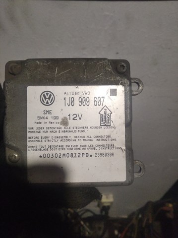 1J0909607 VAG Módulo processador de controlo da bolsa de ar (Centralina eletrônica AIRBAG)
