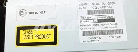 39050TL0G01 Honda 