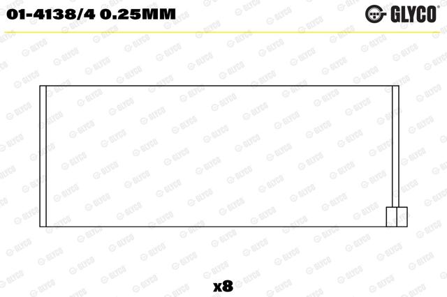  Glyco 0141384025MM