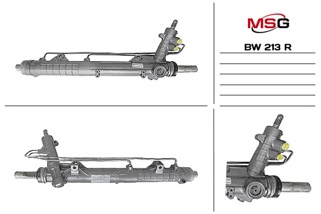 BW213R MSG Rebuilding Cremalheira da direção