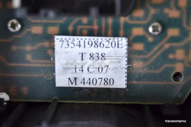 7354198620E Fiat/Alfa/Lancia Botão de ativação do sinal de emergência