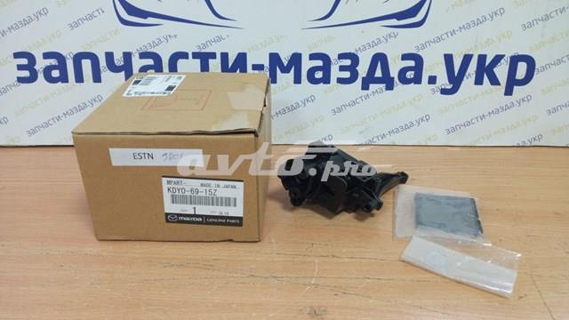 Motor de acionamento do lente do espelho de retrovisão esquerdo KDY06915Z Mazda