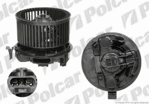 Motor de ventilador de forno (de aquecedor de salão) 6012NU2 Polcar
