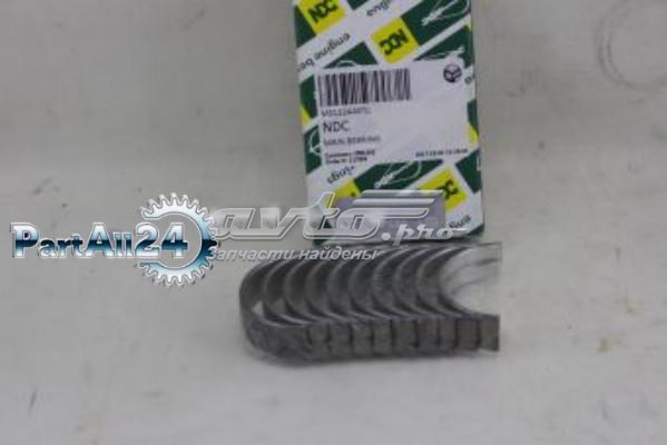 MS1224ASTD Kolbenschmidt Folhas inseridas principais de cambota, kit, padrão (STD)