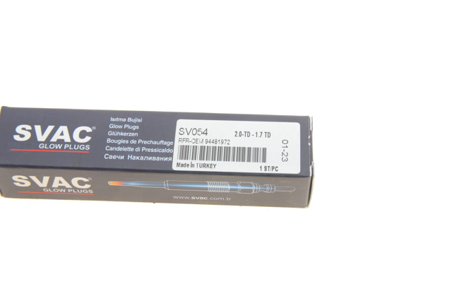 SV054 Svac Vela de incandescência