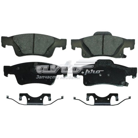 Sapatas do freio traseiras de disco Wagner ZD1498 preço, a partir de 43,87 USD