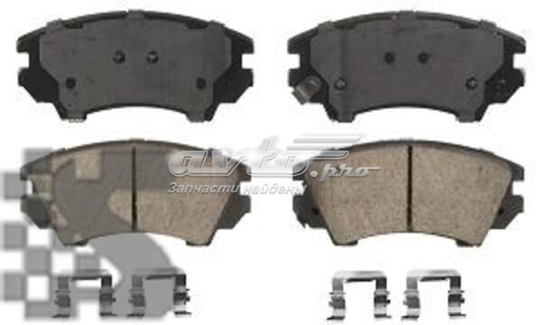 Compre ZD1404 Wagner Sapatas do freio dianteiras de disco