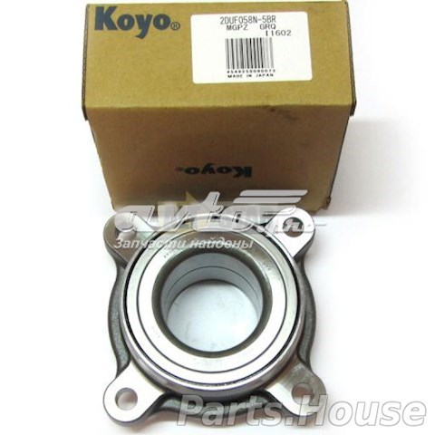 Rolamento de cubo dianteiro Koyo 2DUF058N5BR preço, a partir de 67,29 USD
