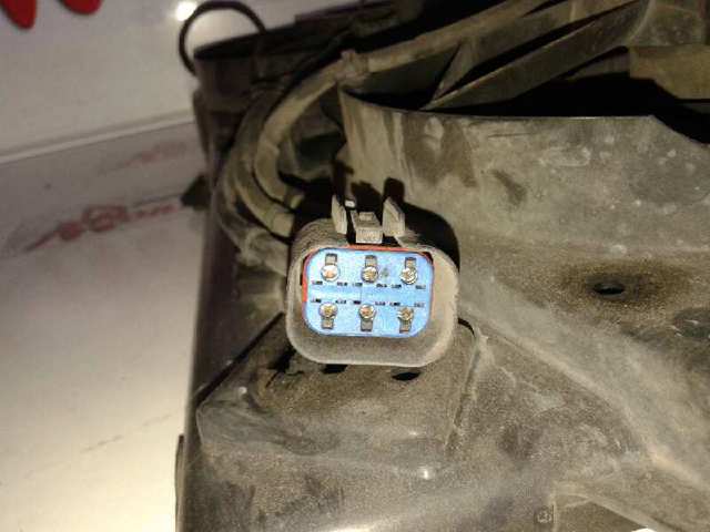 Ventilador elétrico de esfriamento montado (motor + roda de aletas) 98AB8C607FM Ford