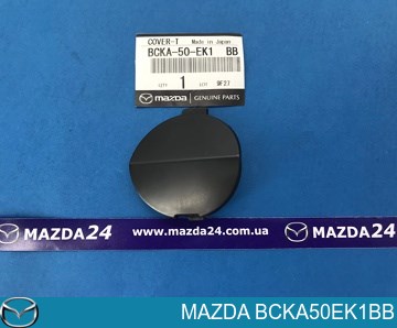 Tampão dianteiro direito do pára-choque do gancho de reboque BCKA50EK1BB Mazda