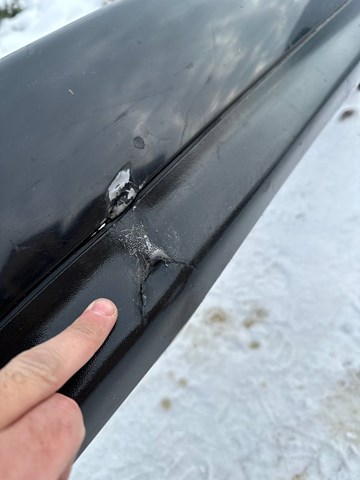 Pára-choque traseiro 7M3807421 VAG