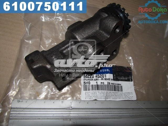 Cilindro dianteiro do freio de rodas de trabalho 5822045201 Hyundai/Kia