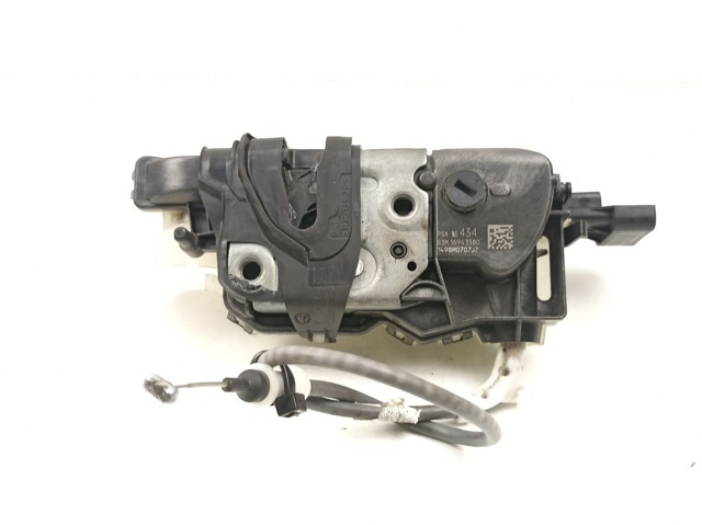 Fecho da porta dianteira esquerda 9816343480 Peugeot/Citroen