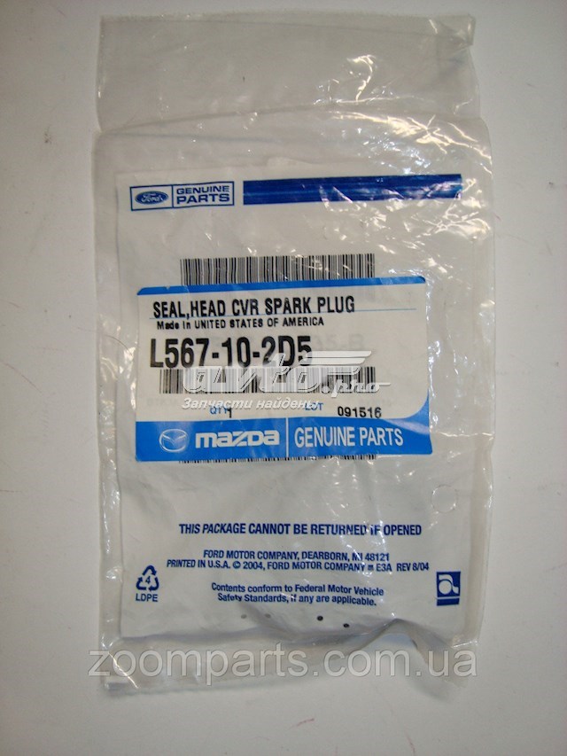 L567102D5 Mazda Vedante anular da cavidade de vela
