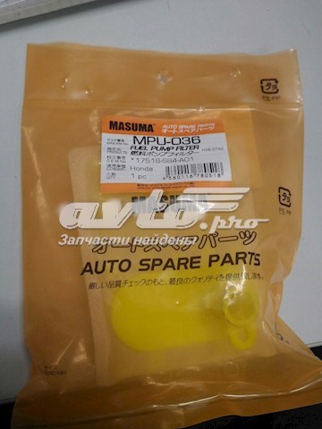 Filtro de malha de bomba de gasolina MPU036 Masuma