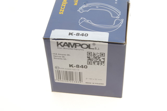 Sapatas do freio de estacionamento Kampol K840 preço, a partir de 27,49 USD