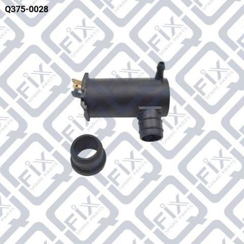 Bomba de motor de fluido para lavador de vidro dianteiro Q-fix Q3750028