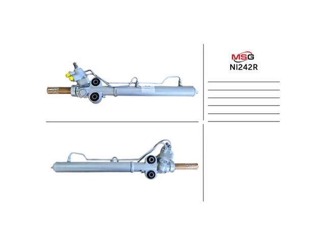 NI239R MSG Rebuilding Cremalheira da direção
