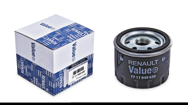 Filtro de óleo 7711949630 Renault (RVI)