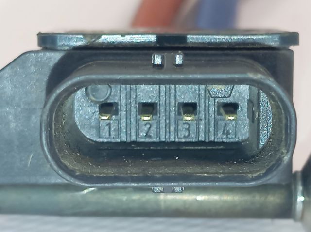 226583044R Renault (RVI) Sensor de temperatura dos gases de escape (GE), depois de filtro de partículas diesel