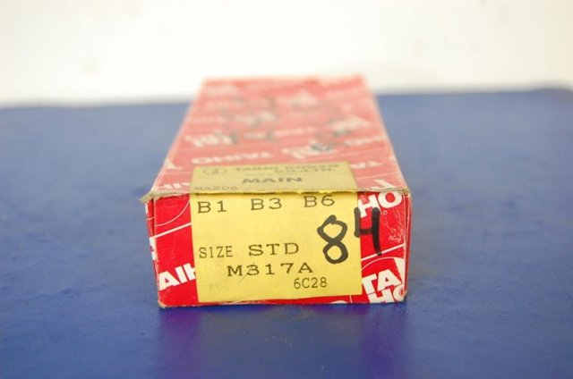 M317ASTD Taiho Folhas inseridas principais de cambota, kit, padrão (STD)