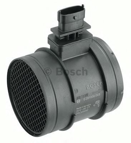 281006048 Bosch Sensor de fluxo (consumo) de ar, medidor de consumo M.A.F. - (Mass Airflow)