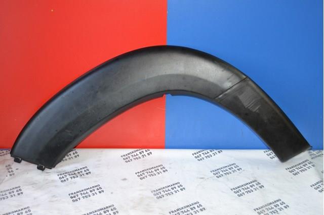 Expansor direito (placa sobreposta) de arco do pára-lama traseiro 1307239070 Fiat/Alfa/Lancia