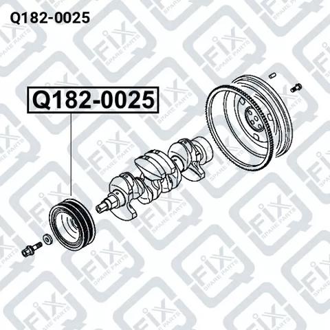Q1820025 Q-fix Polia de cambota