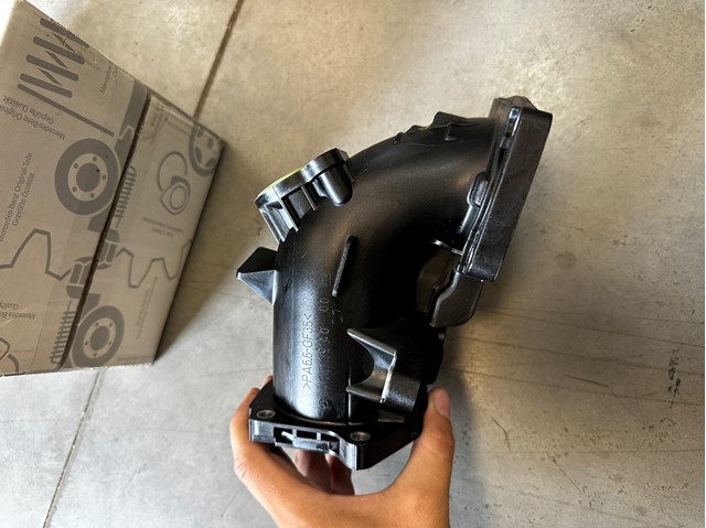 Cano derivado de ar, da válvula de borboleta A6510904000 Mercedes