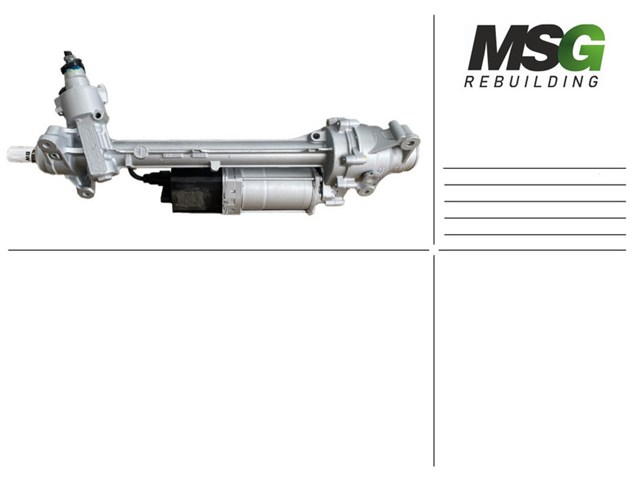 Cremalheira da direção BW410NLA0R MSG Rebuilding