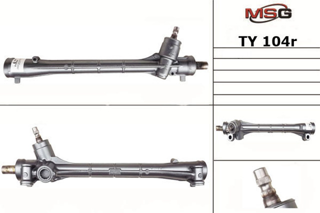 TY104R MSG Rebuilding Cremalheira da direção
