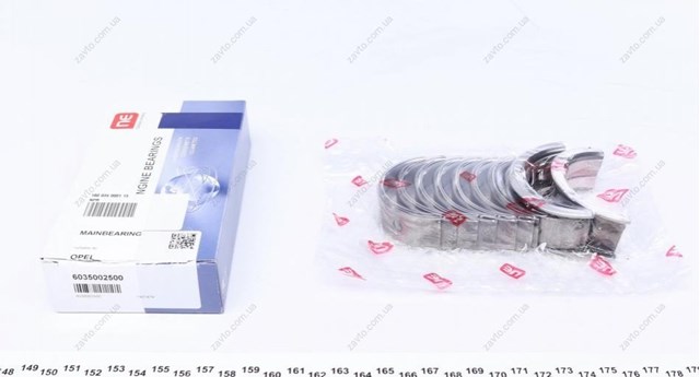 Compre 180035000115 NE/NPR Folhas inseridas principais de cambota, kit, 1ª reparação ( + 0,25)