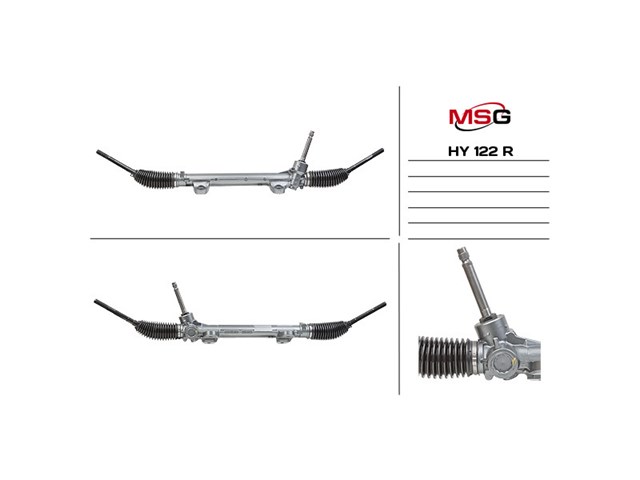 Cremalheira da direção MSG Rebuilding HY122R