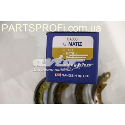 Compre SA086 Hi-q Sapatas do freio traseiras de tambor