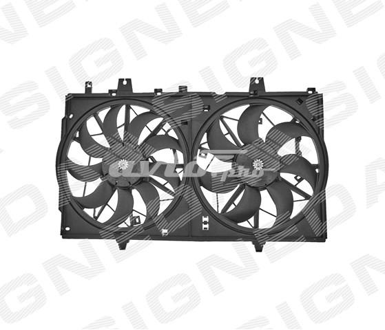Difusor do radiador de esfriamento, montado com motor e roda de aletas RDDS67095A Signeda