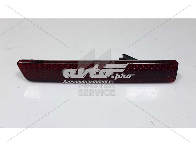Retrorrefletor (refletor) do pára-choque traseiro esquerdo 51810678 Fiat/Alfa/Lancia