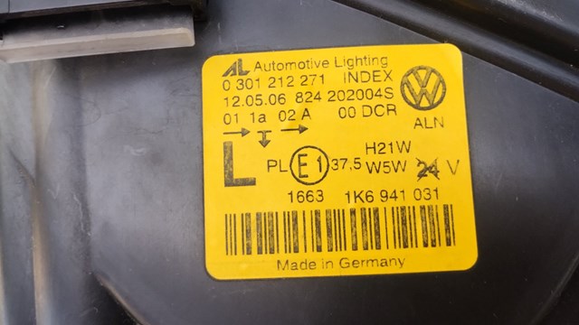  VAG 1K6941031 preço, a partir de 321,78 USD