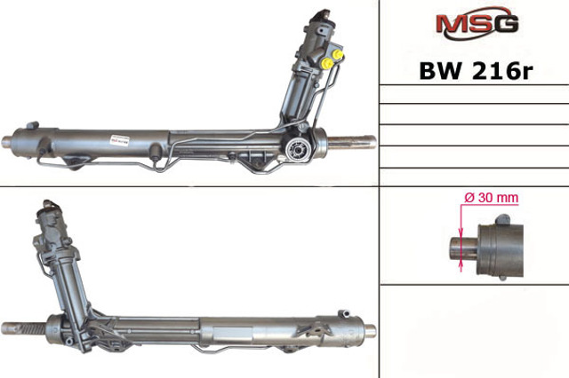 BW216R MSG Rebuilding Cremalheira da direção