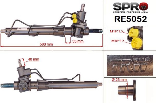 Compre RE252R MSG Rebuilding Cremalheira da direção