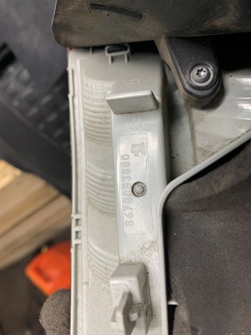 Lanterna traseira direita externa 9678093880 Peugeot/Citroen
