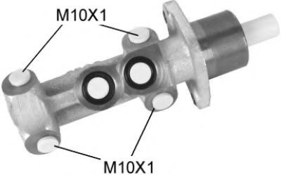 5169 Metalcaucho Sonda (indicador) do nível de óleo no motor