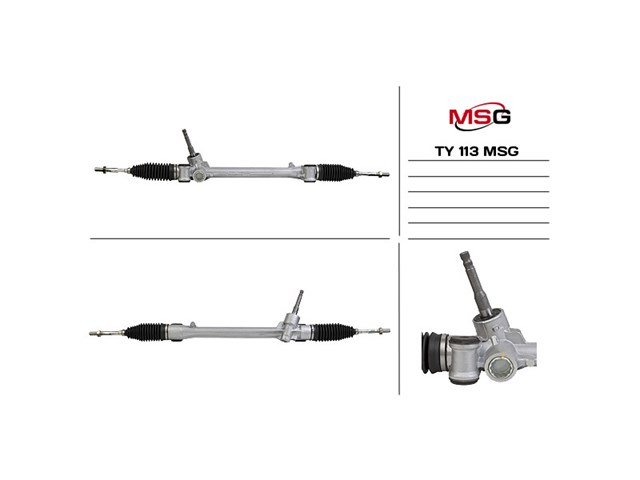 Compre TY113 MSG Cremalheira da direção
