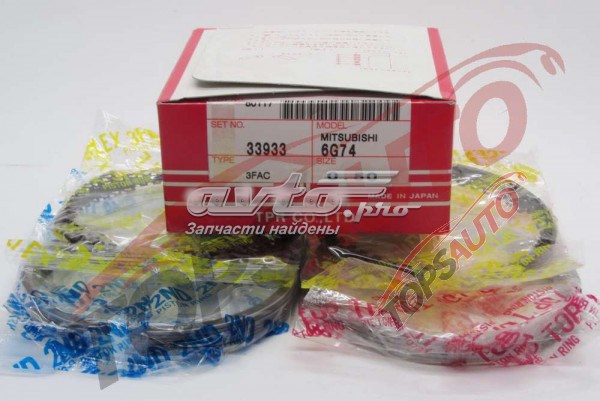 Kit de anéis de pistão de motor, 2ª reparação ( + 0,50) TPR 33933050 preço, a partir de 68,77 USD