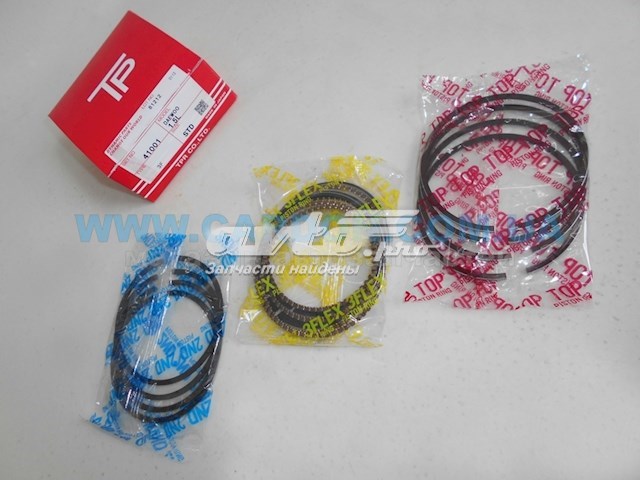 Kit de anéis de pistão de motor, STD. TPR 41001STD