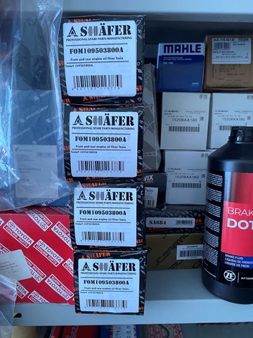 FOM109503800A Shafer Filtro de óleo